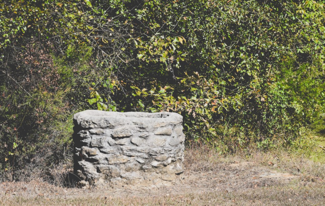 Pozos de agua en zonas agrícolas