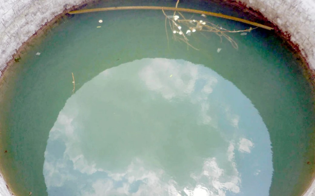 aguas grises con apoyo de pozos