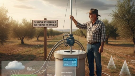 Cómo influye la estacionalidad en el caudal de un pozo