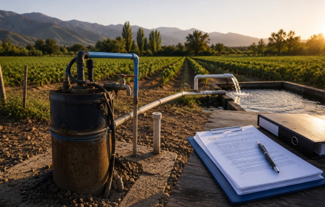 Cómo regularizar un pozo sin derechos de agua inscritos